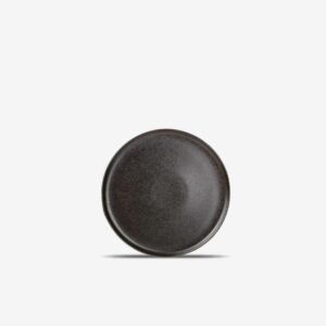 Assiette plate 27.5x2cm black Ceres F2D