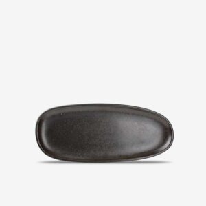 Assiette plate 34x14,5cm black Ceres F2D
