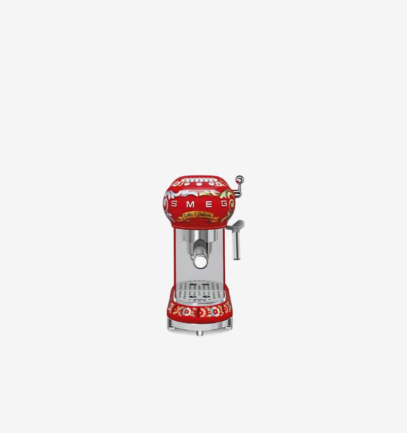 Machine à café Dolce & Gabbana SMEG - ECF02DGBEU - Privadis