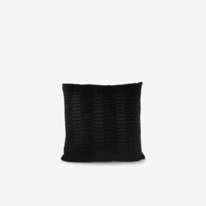 Coussin 45x45cm velours noir Misa S|P Collection