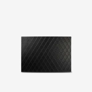 Set de table 43x30cm carreaux noir TableTop S&P
