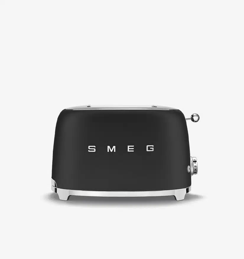 Grille-pain SMEG 2 tranches Blanc Mat - TSF01WHMEU