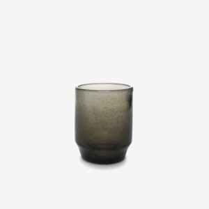 Verre à boire 34cl smoked empilage Drip set/4 S&P
