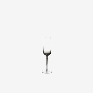 Verre à champagne 23cl smoked Secrets set/2 S|P Collection