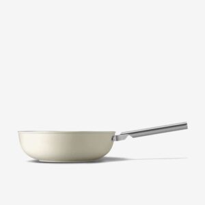 Wok crème SMEG anti-adhésif années 50 WOF3002CRM