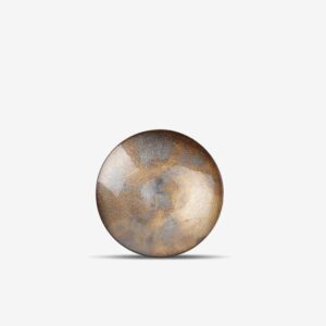 Plat décoratif 33xH6cm bronze Cosmo S|P Collection