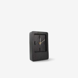 Horloge de table 14xH22cm noir edge Zone S|P Collection