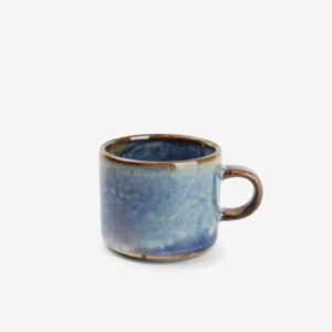 Tasse à moka 9cl droit blue Nova F2D