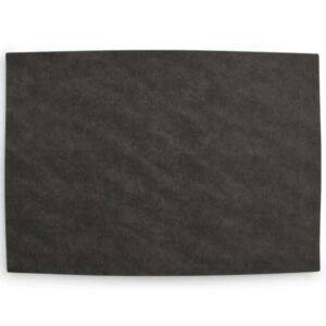 Set de table 43x30cm aspect cuir gris croix Dîner S&P