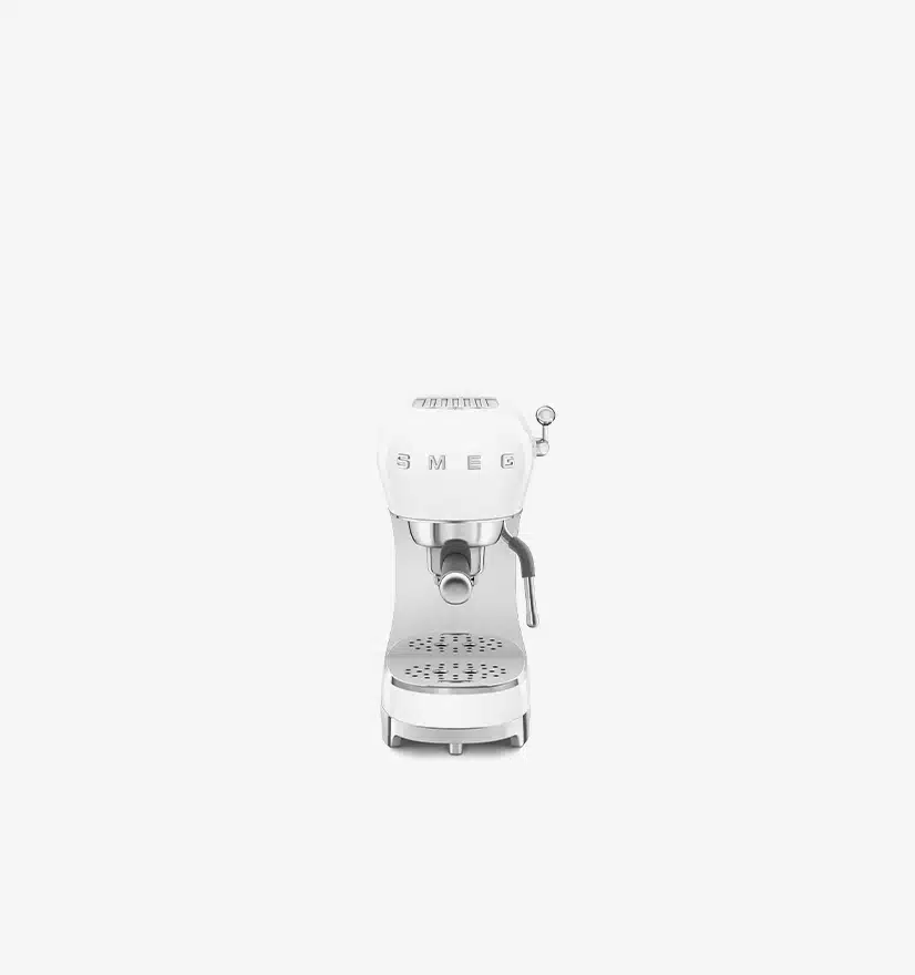 Machine à café Expresso manuelle avec broyeur intégré SMEG Noir EGF03BLEU