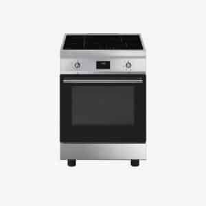 Cuisinière à induction inox SMEG centres de cuisson Classica C6IMXT2
