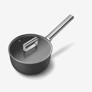 Saucière noir SMEG anti-adhésif 20cm années SPF2012BLM