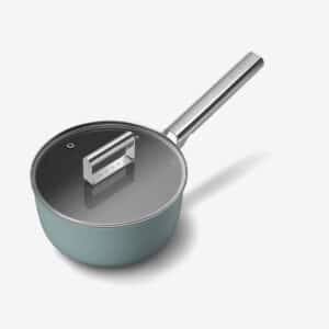 Saucière vert émeraude SMEG anti-adhésif 20cm années SPF2012EGM