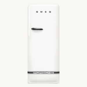 Réfrigérateur Carrara White Porsche x SMEG FAB28RDPCW6
