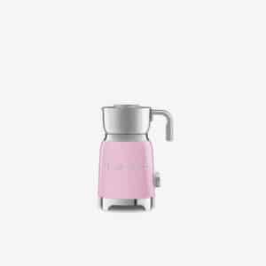Chocolatière & mousseur de lait rose SMEG années 50 MFF11PKEU