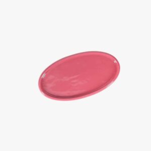 Plat à servir 23x13cm pink Billie