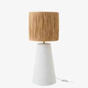Lampe De Table Stephanie Céramique Blanc