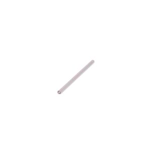 Paille 20cm verre rose Cruse - set/4