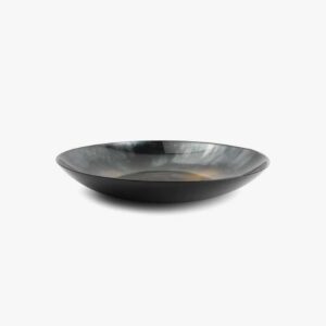 Plat décoratif 40xH6,5cm noir Cosmo