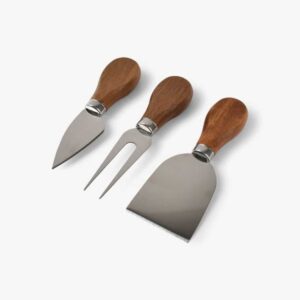 Couteau à fromage set 3 pièces bois Fromage