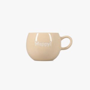 Chope 42cl "Happy!" beige Muggies