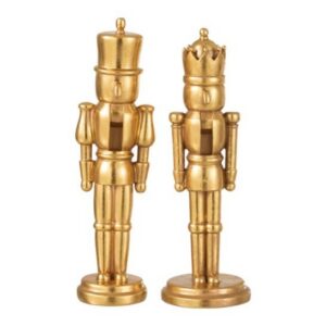 Casse-Noisettes Résine Or Small Assortiment De 2 J-Line