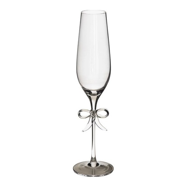Verre À Champagne Nœud Verre Transparent J-Line